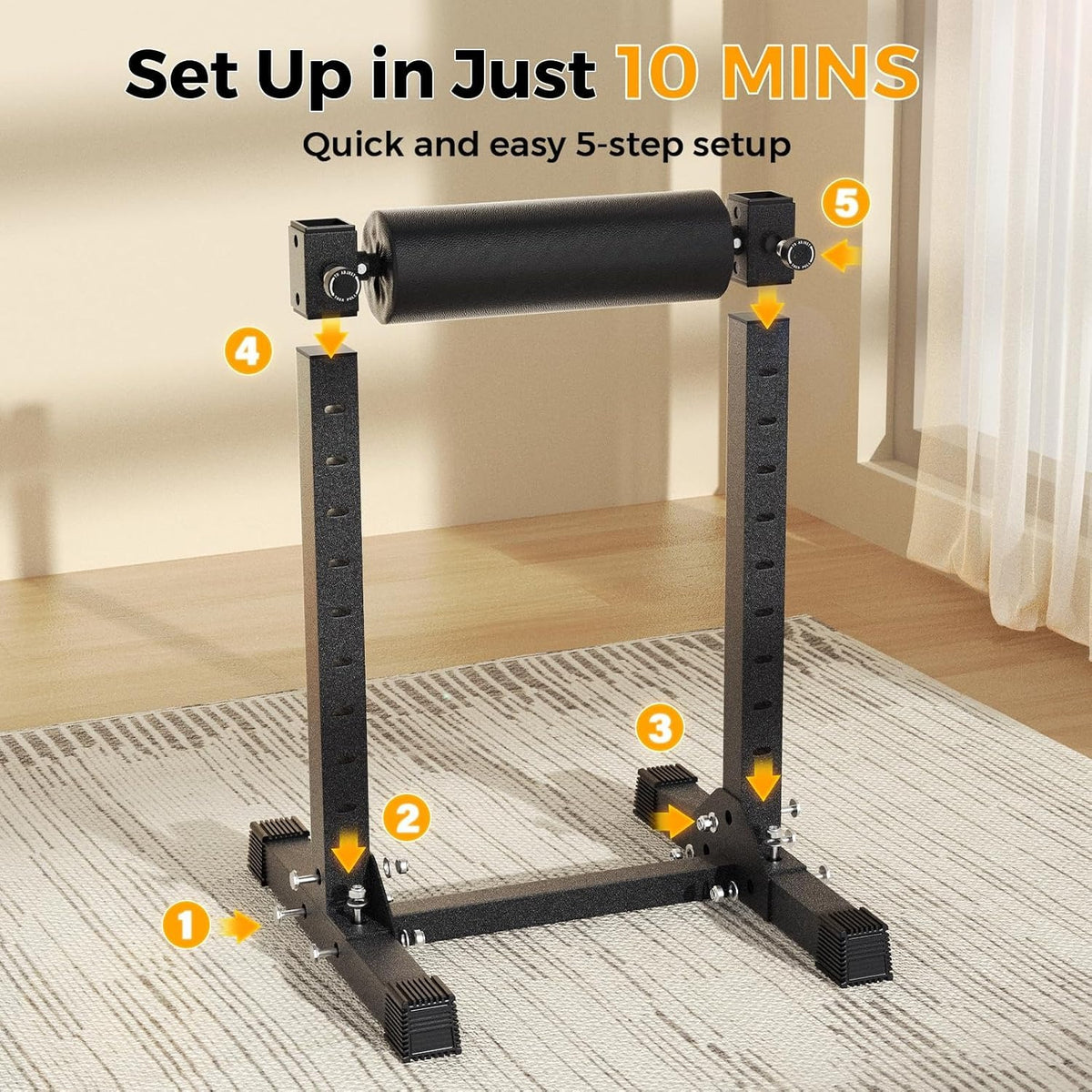 Adjustable Split Squat Stand 330lb