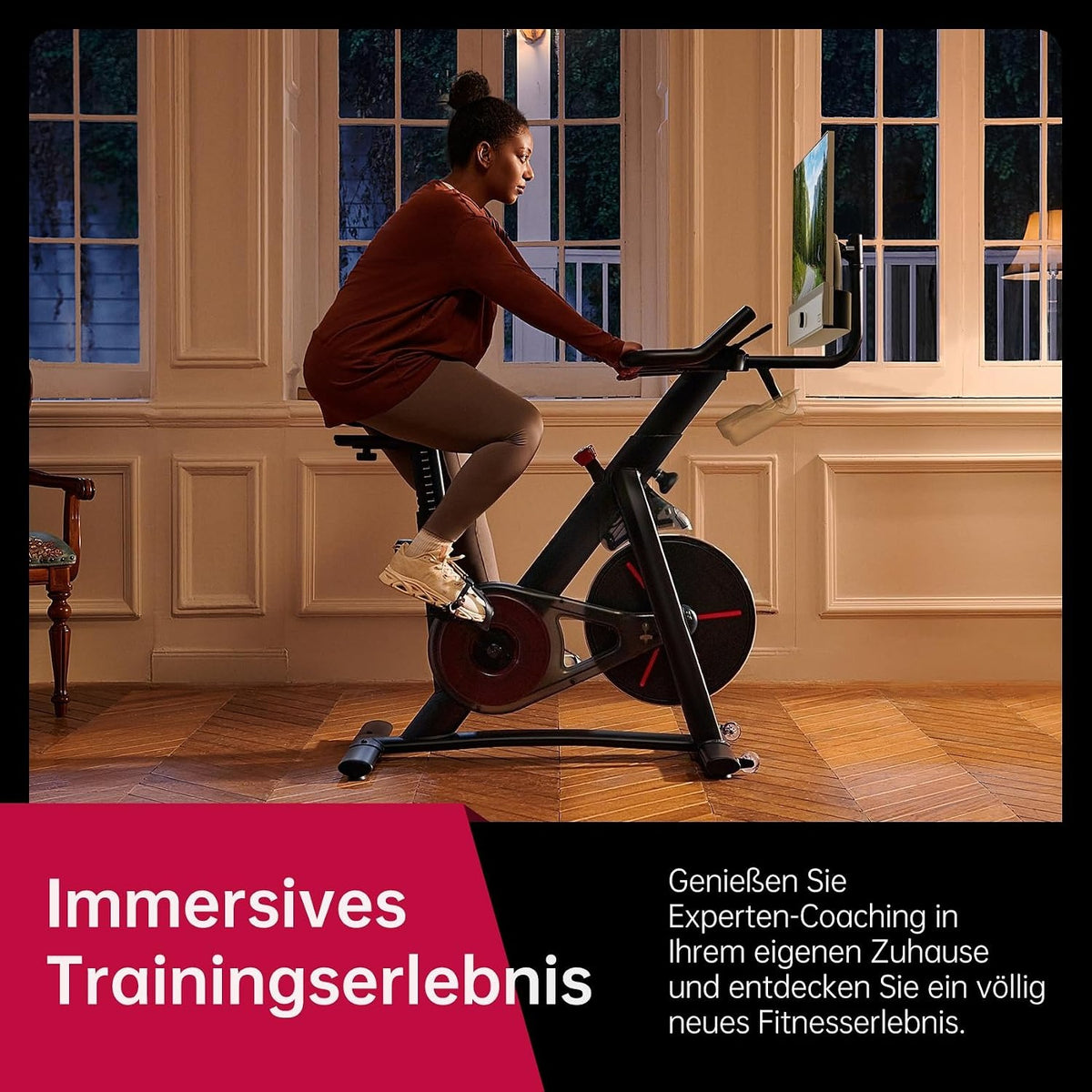 Magnetic Smart Exercise Bike 350lbs