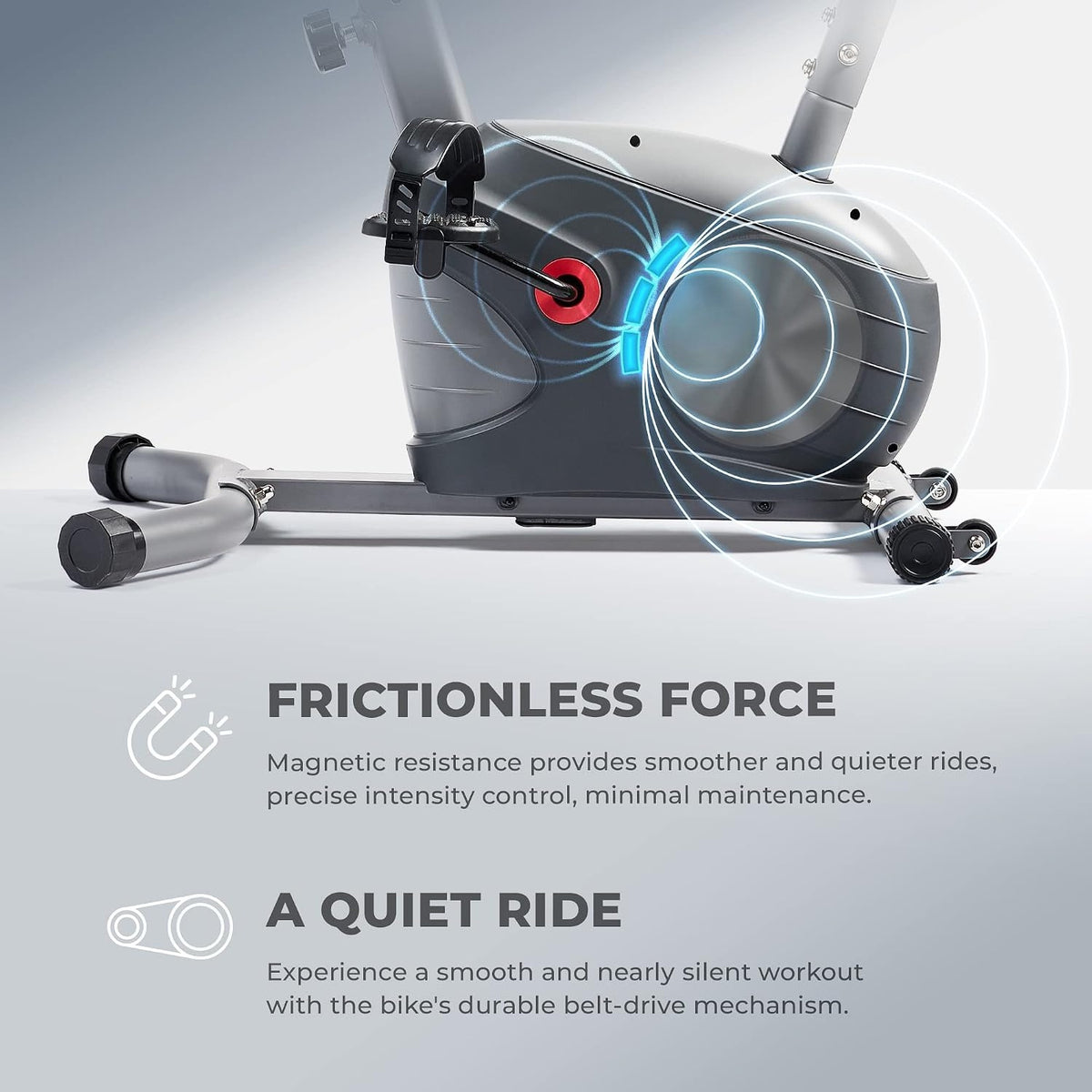Smart Magnetic Upright Exercise Bike