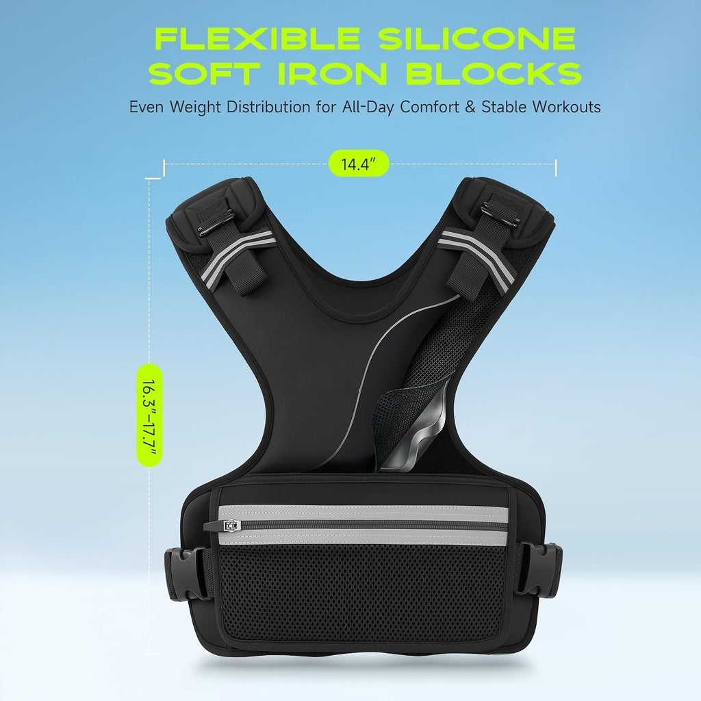 Adjustable Weighted Vest 9-32lb