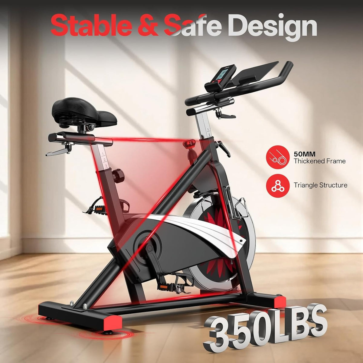 Magnetic Indoor Bike 40LBS Flywheel