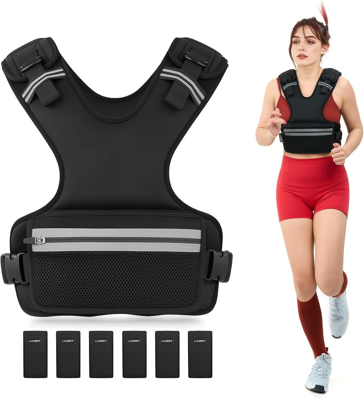 Adjustable Weighted Vest 9-32lb