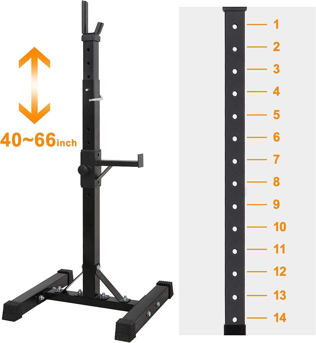 Adjustable Squat Rack Stand 550lbs