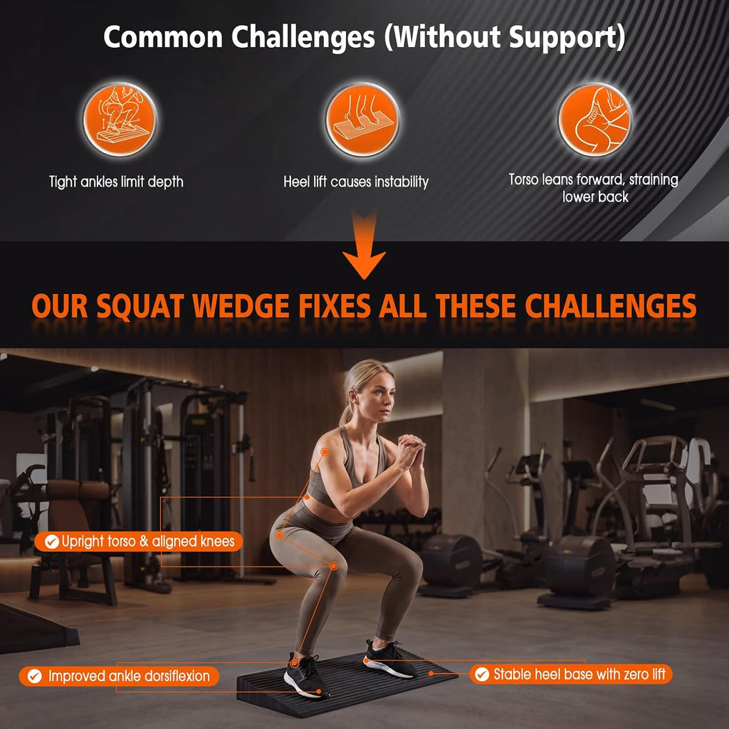 Large EVA Squat Wedge 27x10in 15°