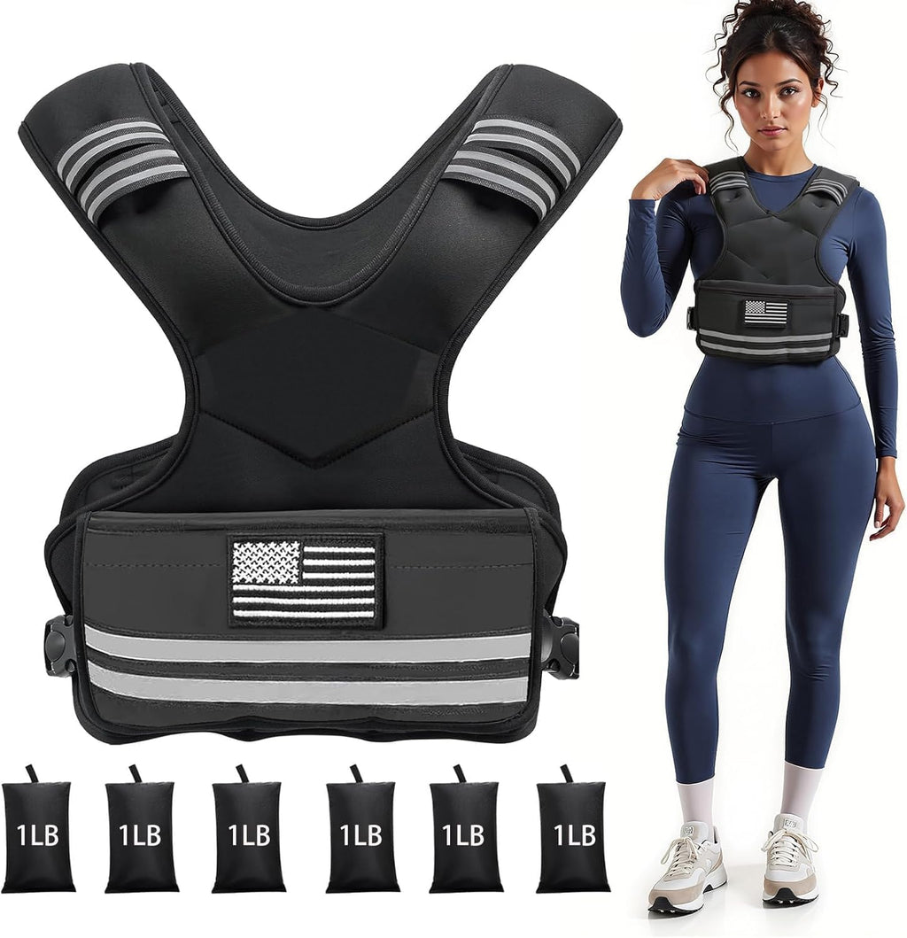 Adjustable Women Weighted Vest 4-20lb