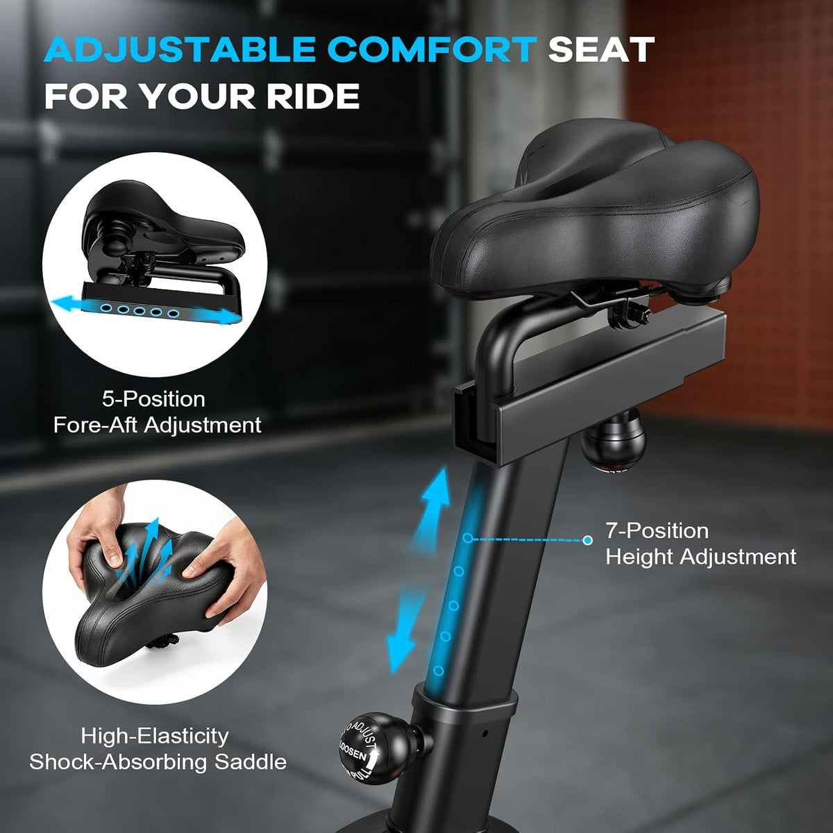 Air Resistance Fan Exercise Bike