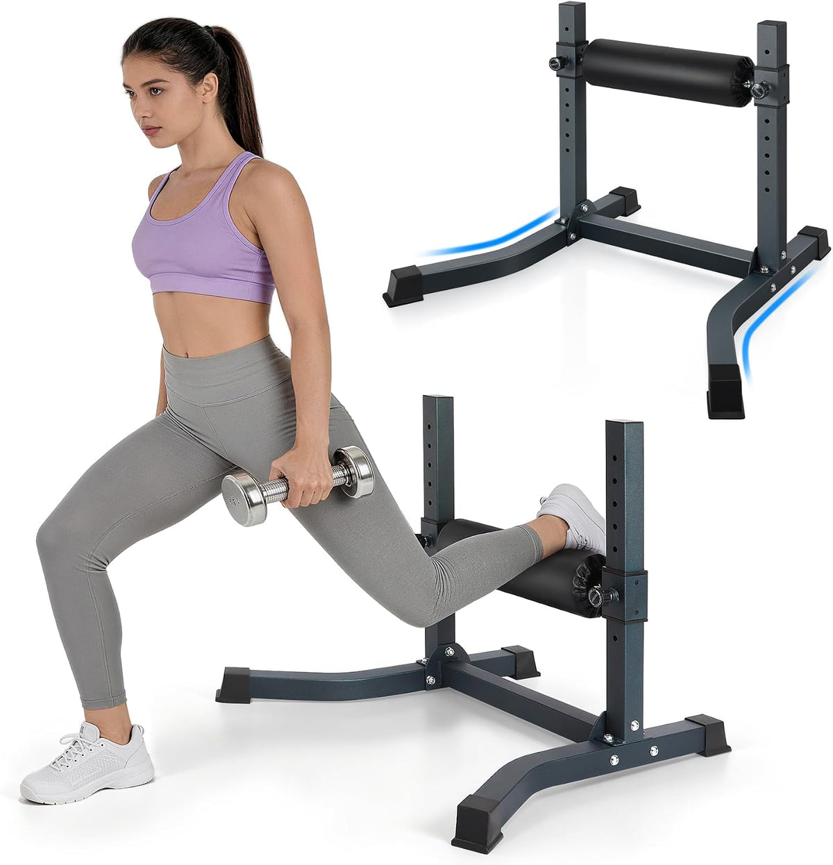 Adjustable Split Squat Stand 500 LBS