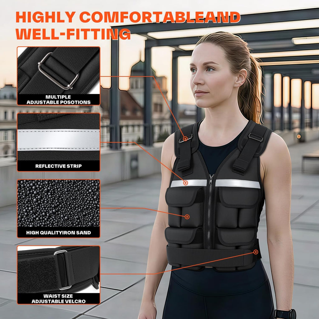 Adjustable Weighted Vest 2-42lbs