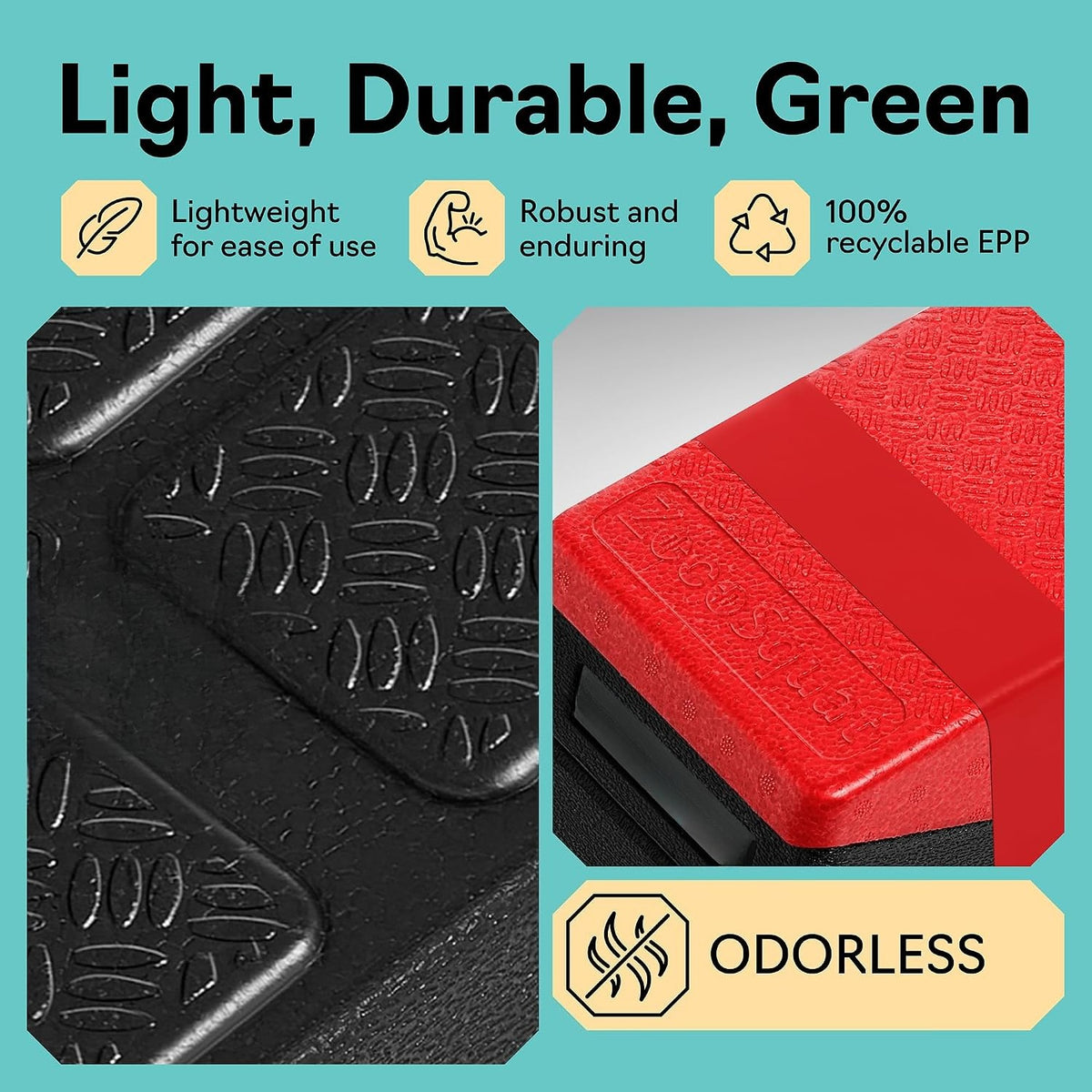Stackable Squat Wedge Block Set 3/5 Pack