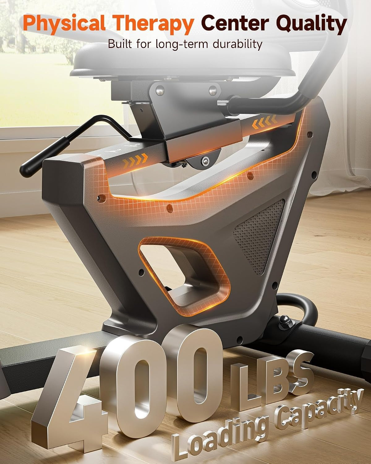 Smart Recumbent Bike 400LBS