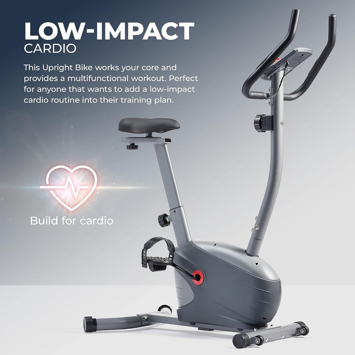 Smart Magnetic Upright Exercise Bike