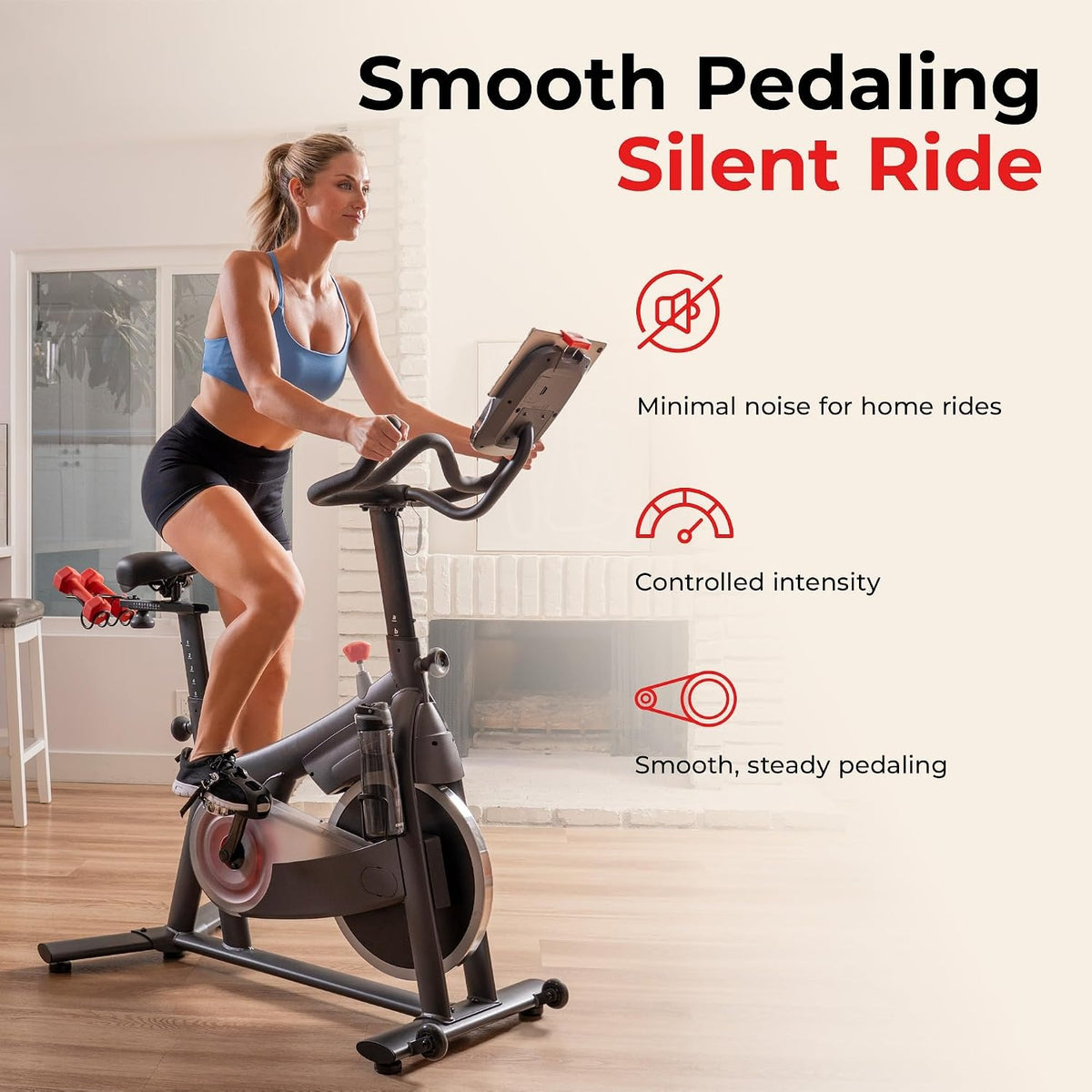 Magnetic Stationary Bike 40LB Flywheel